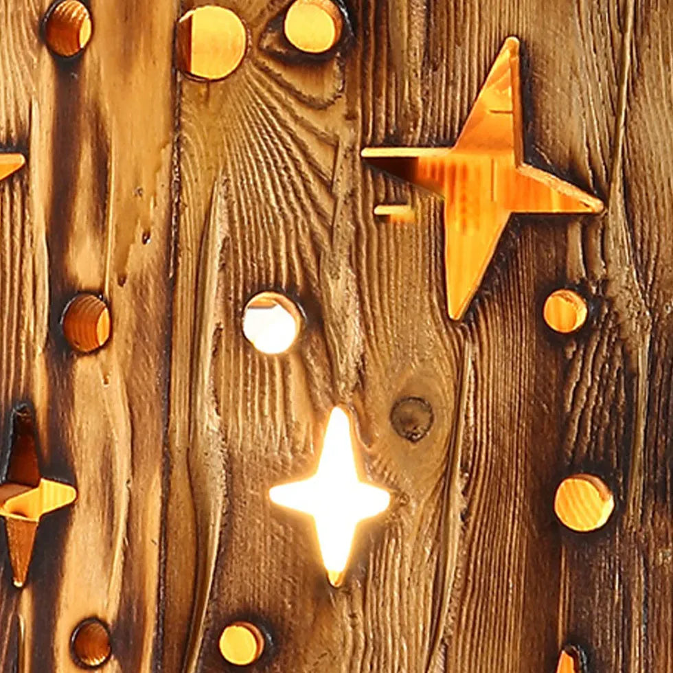 Esstisch Hängelampe Holz im Vintage-Industrie-Stil - Clowas.de