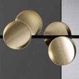 Esstischlampe Pendelleuchte in modernem Schwarz-Gold Design - Clowas.de