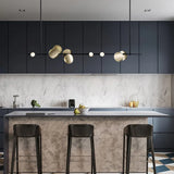 Esstischlampe Pendelleuchte in modernem Schwarz-Gold Design - Clowas.de