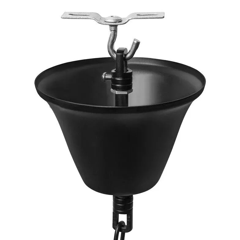 Esszimmer Hängeleuchten in Schwarz mit Vintage-Seil Design - Clowas.de