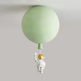Babyzimmer Deckenleuchte mit bunten Ballons und Astronaut - Clowas.de