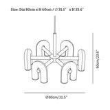 Designer Hängeleuchten im nordischen U-förmigen Stil - Clowas.de