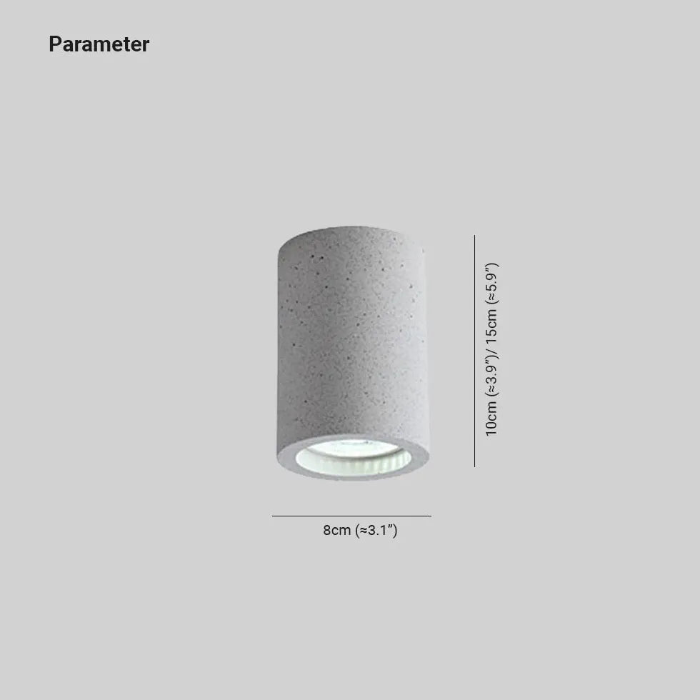 Flache Deckenleuchten für Haus runde Zylinderlampen - Clowas.de