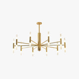 Kronleuchter aus Metall Nordisch Modern Gold - Clowas.de