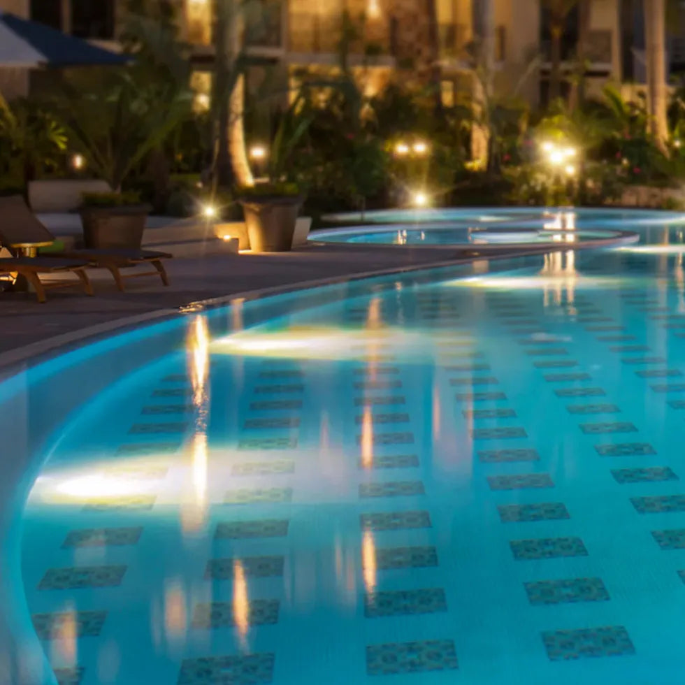 Garten Strahler Outdoor Edelstahl Wasserspiel Pool - Clowas.de