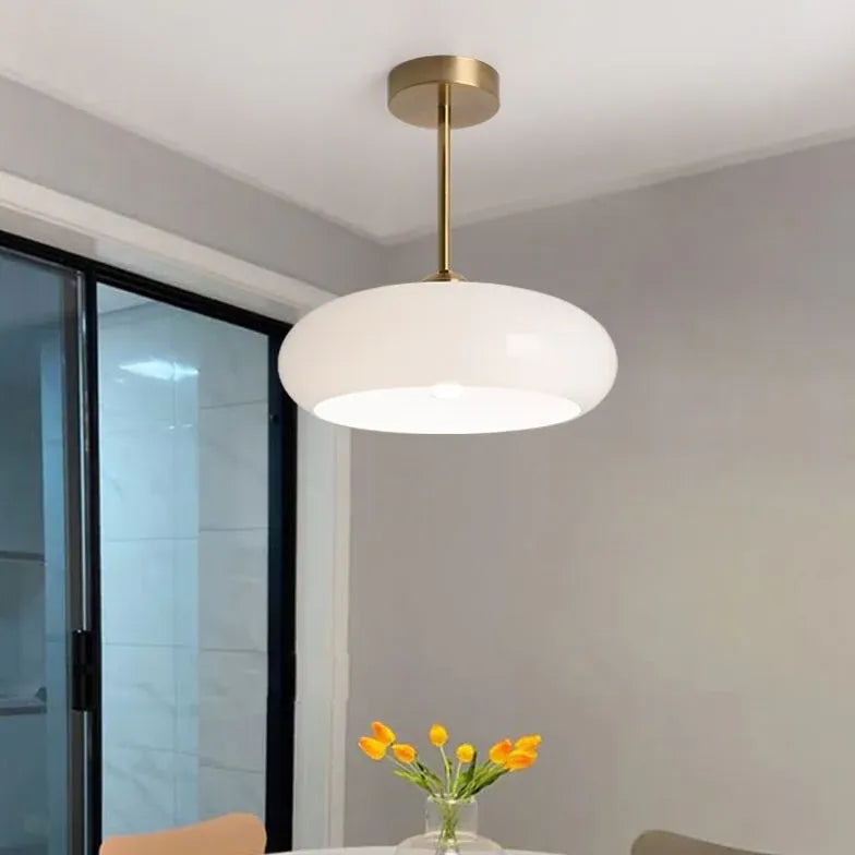 Gelbe Deckenleuchte Bauhaus LED kreative Flurleuchte - Clowas.de