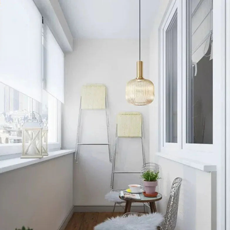 Glas Pendelleuchte grün modern minimalistisch Design - Clowas.de