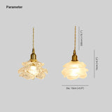 Glas Pendelleuchte Modern Leichtluxuriös und Minimalistisch Design - Clowas.de