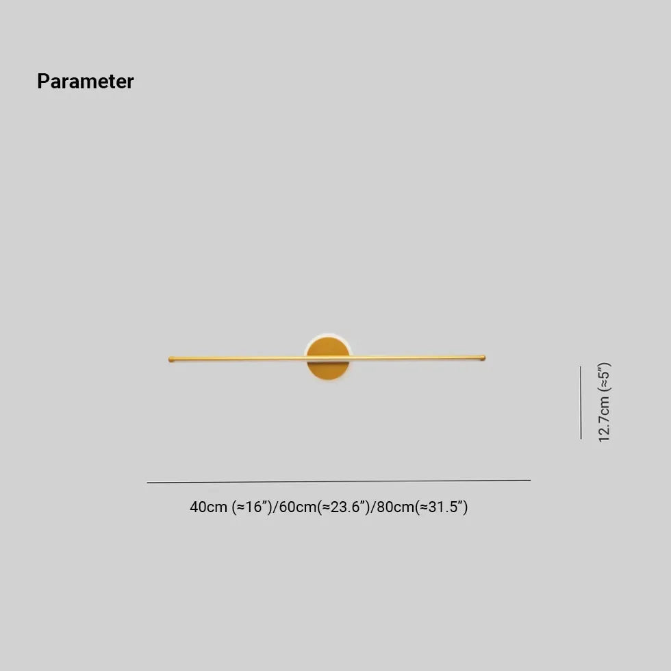 Gold Wandleuchte minimalistische moderne skandinavische Eleganz - Clowas.de