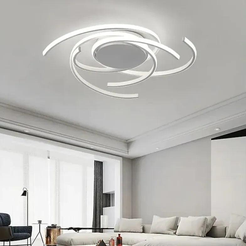 Grosse Deckenleuchte LED Modernes Design Nordisch - Clowas.de