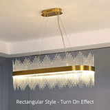 Große Hängelampe Wohnzimmer LED Modernes Design - Clowas.de