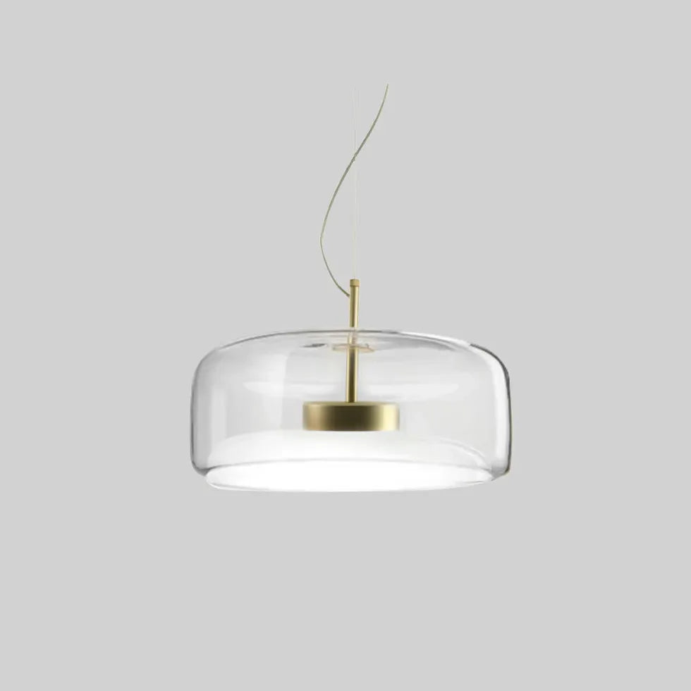 Wohnzimmer Lampe Pendelleuchte Nordisch Einfach Glas Design - Clowas.de