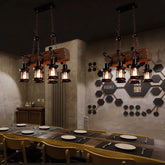 hängelampe esstisch industrial retro vintage schiffsholz - Clowas.de