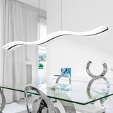Hängelampe Esszimmer LED Nordisch Modern Wellenform - Clowas.de