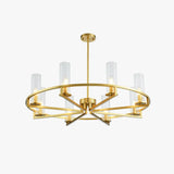 Hängelampe für Wohnzimmer aus Vollkupfer und Glas - Clowas.de