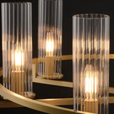 Hängelampe für Wohnzimmer aus Vollkupfer und Glas - Clowas.de