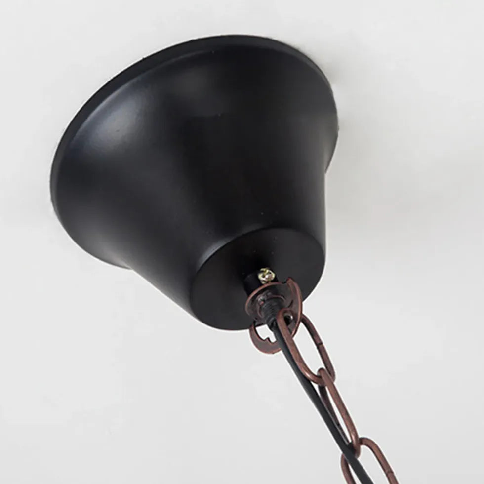 Hängelampe Holz Esstisch rustikal im Vintage-Industriestil - Clowas.de