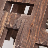 Hängelampe Holz Esstisch rustikal im Vintage-Industriestil - Clowas.de