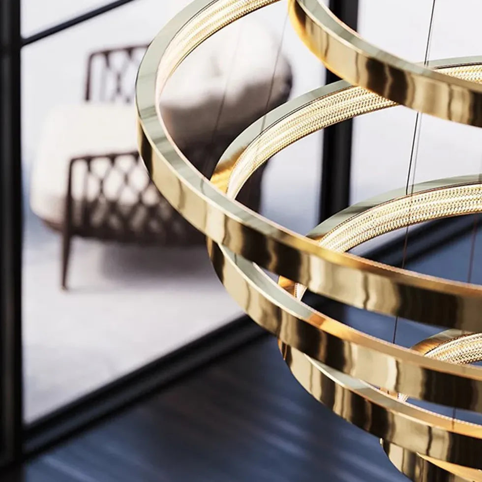 Hängelampe Ring LED moderne nordische Leichtigkeit - Clowas.de