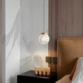 Hängelampe Schlafzimmer Gold modern Glas Kugel - Clowas.de