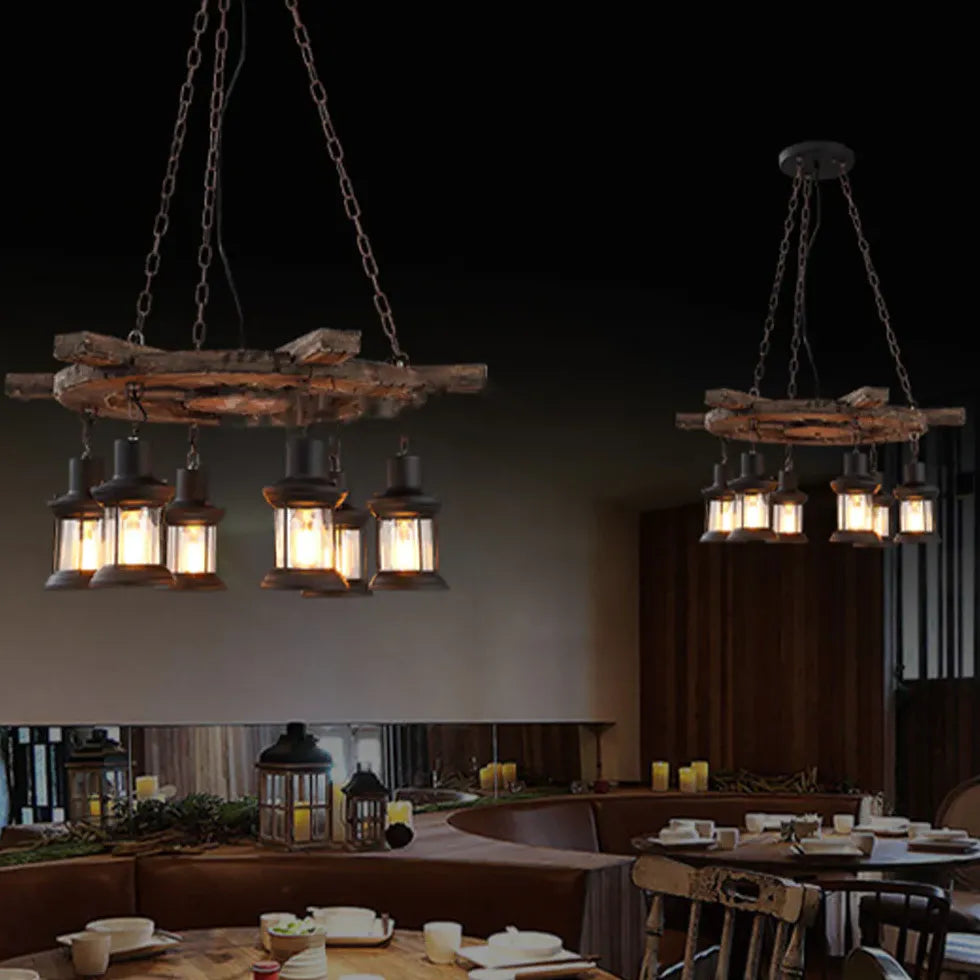 Hängelampe schwarz industrial im amerikanischen Vintage-Stil - Clowas.de