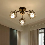 Hängelampe Schwarz Industrie Modern Nordisch Eisenkunst - Clowas.de