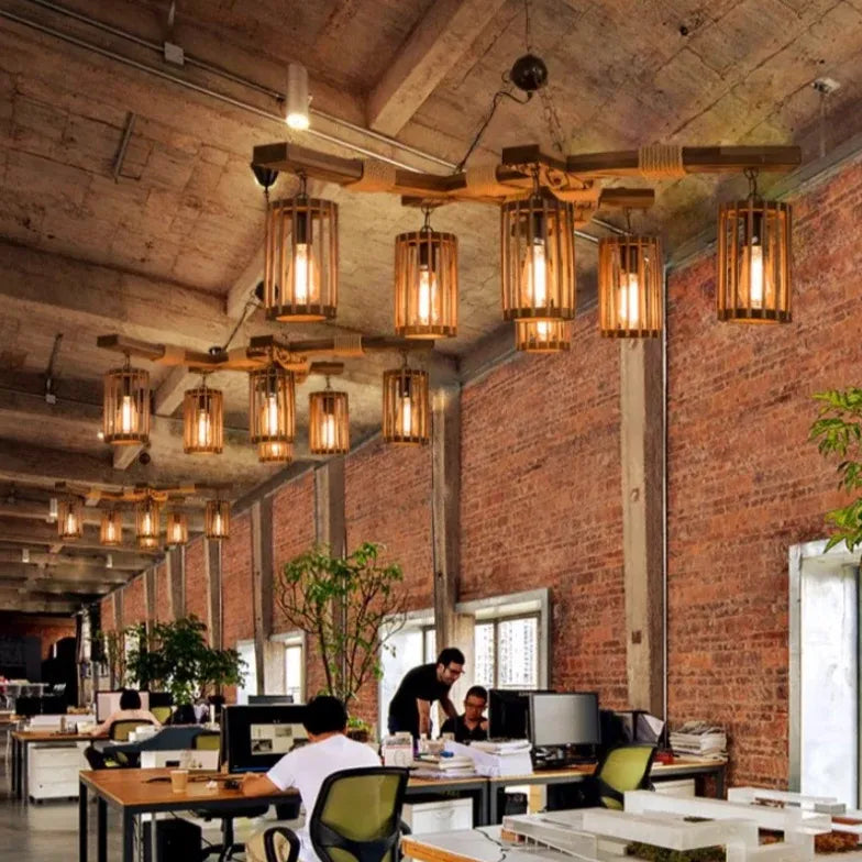 Hängelampe vintage industrial im amerikanischen Retro-Stil - Clowas.de