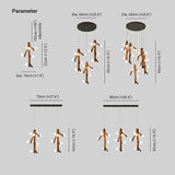 Pendelleuchte LED Holz im modernen Retro Stil - Clowas.de