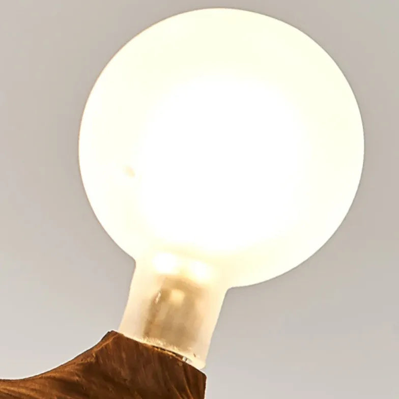 Pendelleuchte LED Holz im modernen Retro Stil - Clowas.de