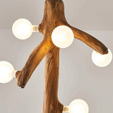 Pendelleuchte LED Holz im modernen Retro Stil - Clowas.de