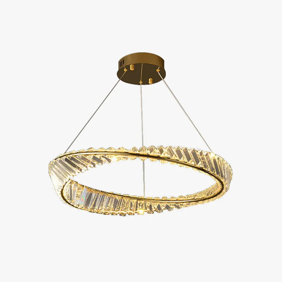 Hängelampe Wohnzimmer Glas leicht luxuriös und kristall - Clowas.de