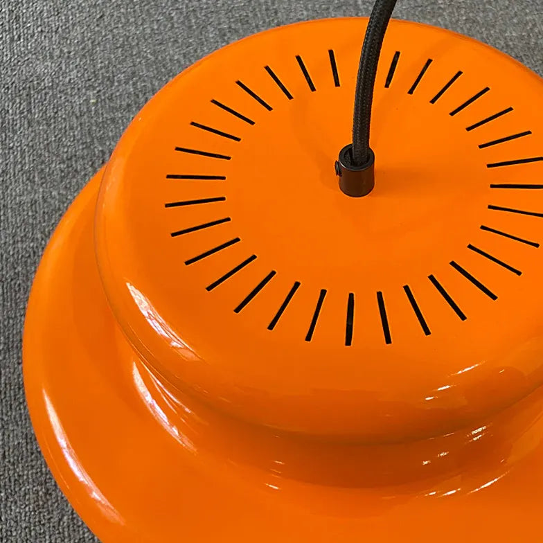 hängelampen für büro moderne minimalistische orange Akzente - Clowas.de
