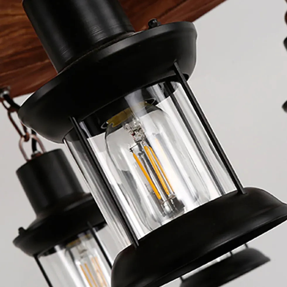 Hängelampen schwarz metall im amerikanischen Vintage Stil - Clowas.de