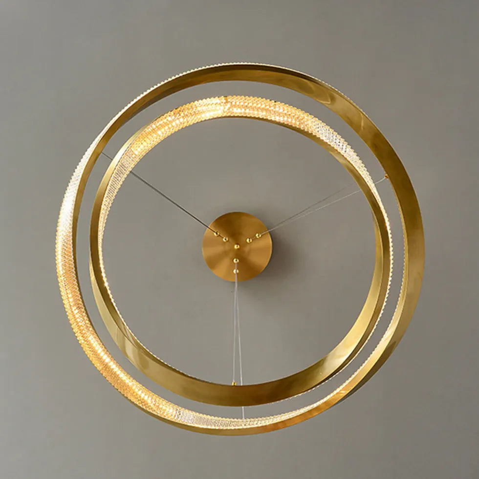 Hängeleuchte Ring moderne leichte Luxus Kristall - Clowas.de