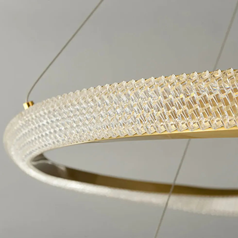 Hängeleuchte Ring moderne leichte Luxus Kristall - Clowas.de