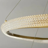 Hängeleuchte Ring moderne leichte Luxus Kristall - Clowas.de