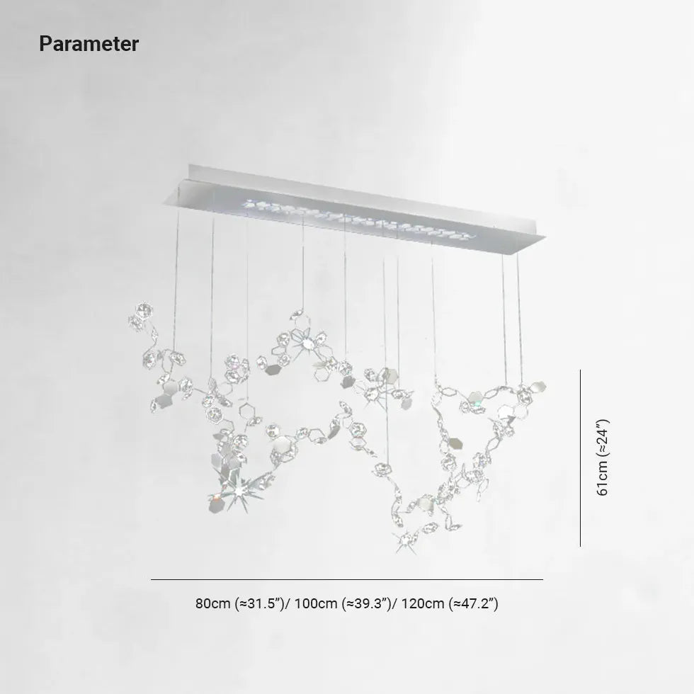 Hängeleuchte Silber moderne Kunst italienisches Design - Clowas.de