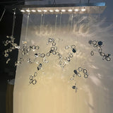 Hängeleuchte Silber moderne Kunst italienisches Design - Clowas.de