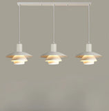 Cluster Pendelleuchte 3 flammig Nordisch Modern Weiß Simplistisch - Clowas.de