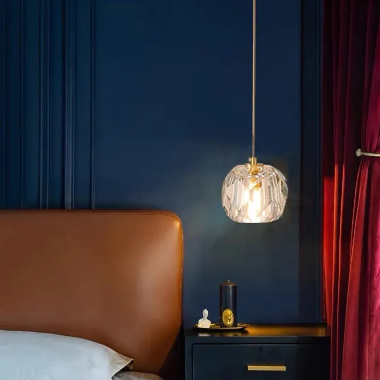 Hängeleuchten Glas Nordisch Leicht Luxus Einzelkopf Kristall - Clowas.de