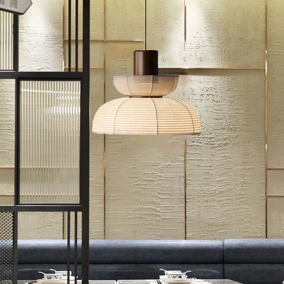 Hängeleuchten Rattan im japanischen kreativen Teeraum - Clowas.de