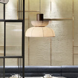 Hängeleuchten Rattan im japanischen kreativen Teeraum - Clowas.de