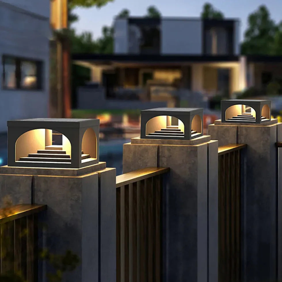 Sockelleuchte IP65 Solarleuchte mit schlichtem Design - Clowas.de