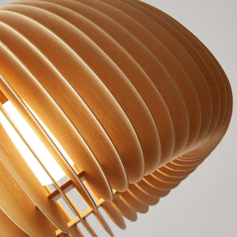 holz hängelampe esszimmer nordisches modernes design elegant - Clowas.de