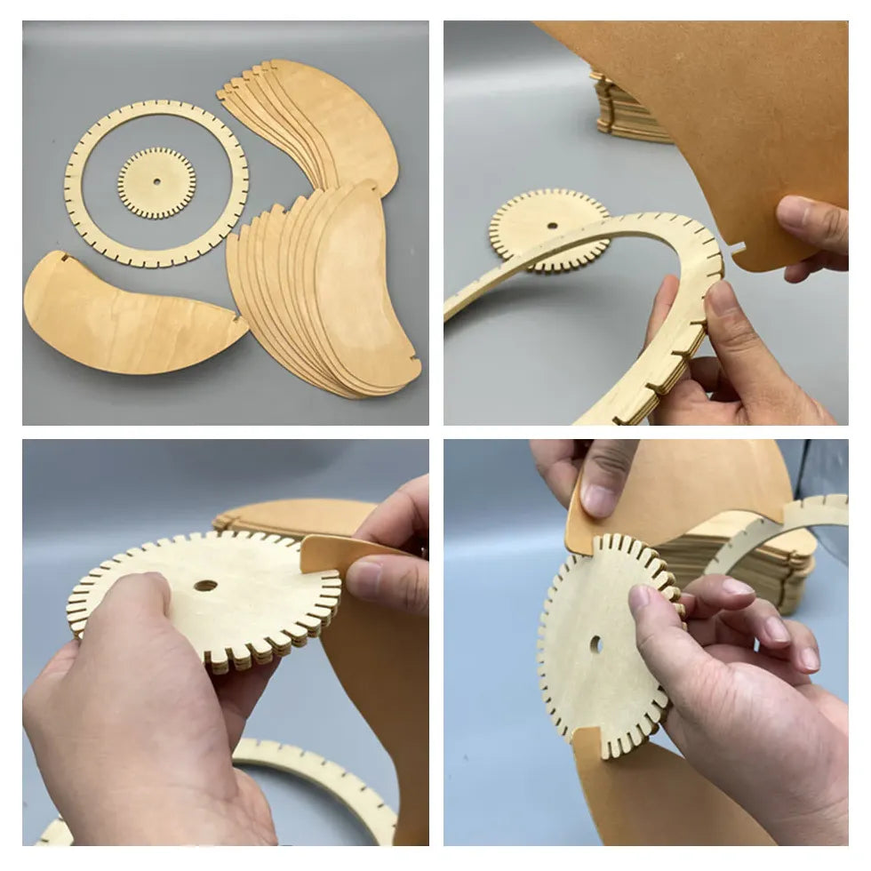 holz hängelampe esszimmer nordisches modernes design elegant - Clowas.de