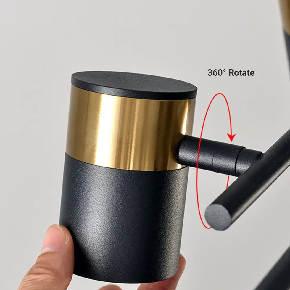 Industrie Deckenstrahler in modernem schwarzen Design - Clowas.de