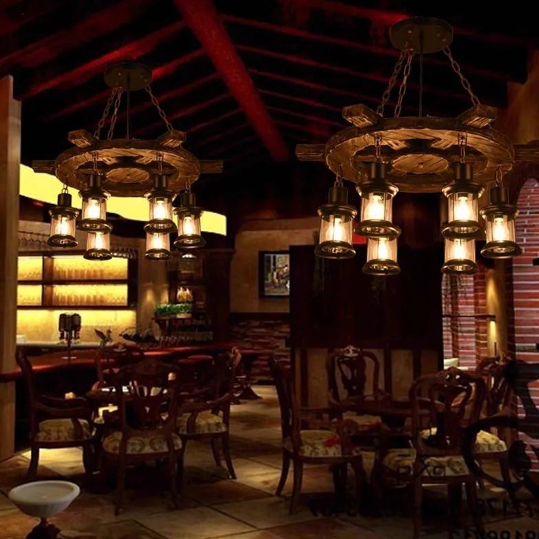 Industrielampe alt im amerikanischen Vintage Stil - Clowas.de