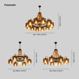 Industrielampen Vintage mit schwarzem Seil im amerikanischen Stil - Clowas.de