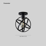 Industrielle Deckenleuchte im Retro-Stil, einfach - Clowas.de