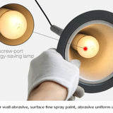 LED Leselampe Bett Kopfteil modernes skandinavisches Design - Clowas.de